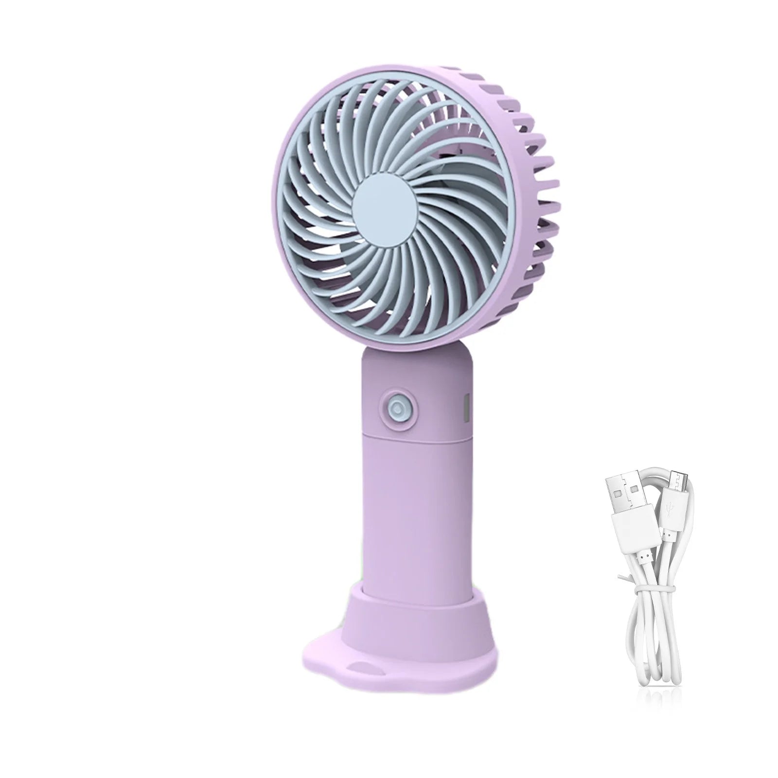 Portable Coolings Fan Personal Mini Air Cooling Fan for Room Air Fans Cooling for Room Mini Desktop Table Cool Fan, for Travel Home Office and Bedroom (Purple)