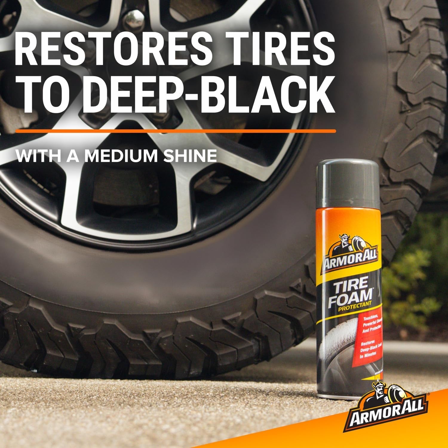 Tire Foam Protectant, Car Tire Cleaner Spray and Car Care Products, 20 Oz Can