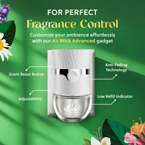 (2 Pack)  Plug-In Scented Oil Air Freshener Warmer Starter Kit, Lavender and Chamomile, 2 Piece