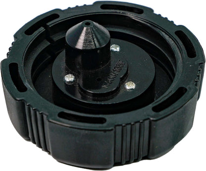 Vent Go Kart Thread Gas Cap for Coleman KT196, Hammerhead GTS 150 150Cc, Screw on Gas Lid Trailmaster Blazer MID XRX 150Cc, 200Cc 196Cc 212Cc Go Kart Twist on Fuel Tank Lid