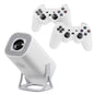 S40MAX Android 11 Gaming Projector 64GB TF Card Wireless Gaming Controller Dual WIFI 1280*720P Home Theater Portable Projector