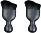 2 PCS Automotive Cleaning Brushes - Soft Bristles, Curved Design for Air Vents, Dashboards, Engines, Computers - Perfect for Car Interior Detailing (Black), GU33