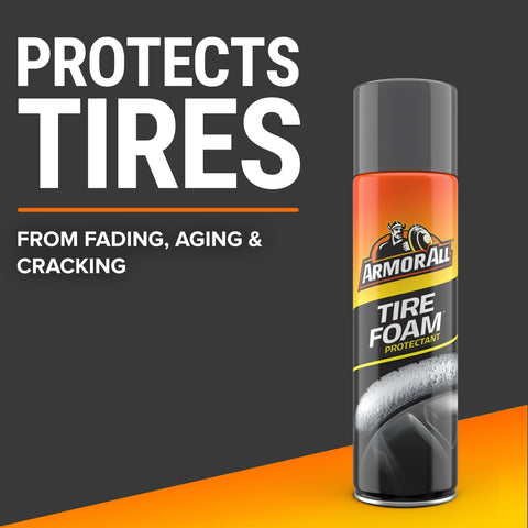 Tire Foam Protectant, Car Tire Cleaner Spray and Car Care Products, 20 Oz Can