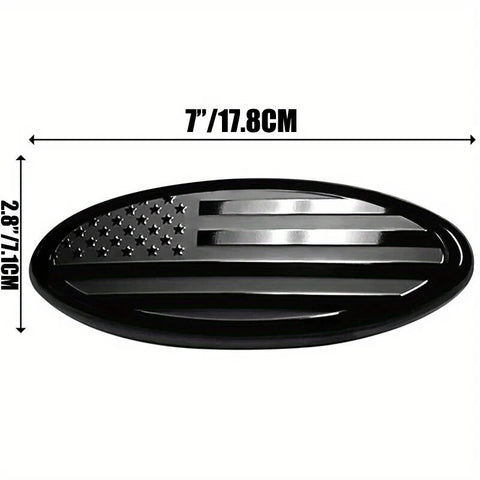 American Flag Grille and Tailgate Emblem Set for Ford F150 F250 - Show Your Patriotism and Style on the Road