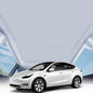 Sunshade Roof for Tesla Model Y, Tesla Accessories Heat Insulation Foldable Glass Sunroof Cover for Model Y 2024 2023 2022 2021