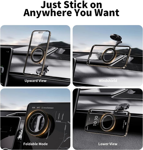 Magnetic Phone Holder for Car, Magnetic Car Phone Mount for Magsafe Car Mount Ultra Magnetic Car Phone Holder for All Cell Phones, Car Mount for Iphone Magnetic 16 15 14 13 Pro Max