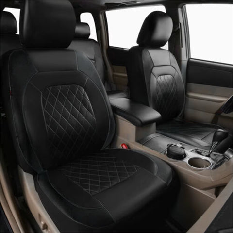 New Car Universal PU Leather Seat Protector Waterproof Universal Full Surround Seat Protector Car Interior Accessories