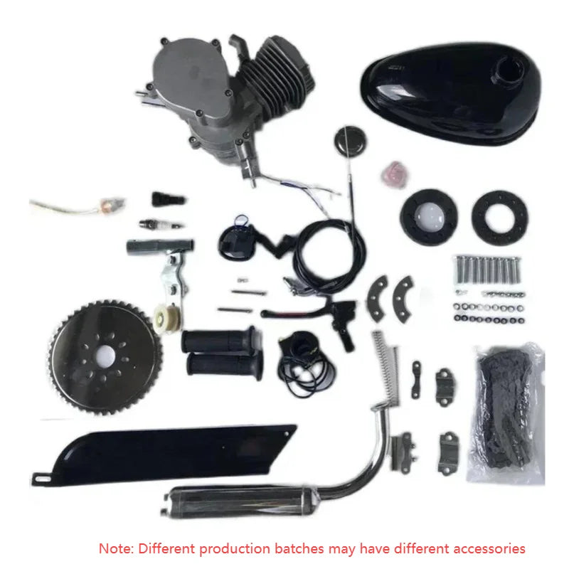 F80 Bicycle Modification Electric Bicycle Gasoline Engine Modification Set 80CC Small Engine Mini Engine Set DIY2 Stroke Engine