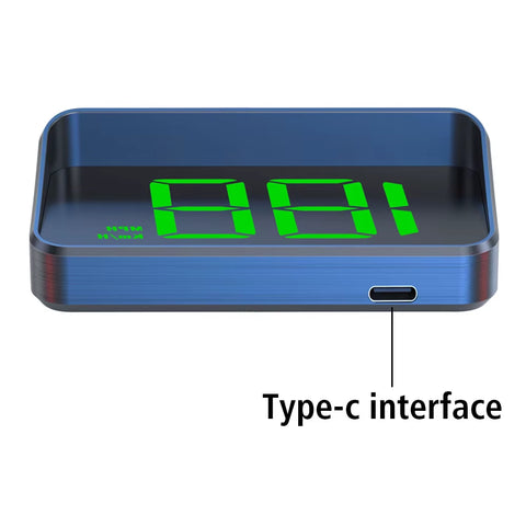 High Definition Auto Electronics HUD Projector 5V USB Head-Up Display Cable Plug Car GPS HD Speedometer LED Digital Display