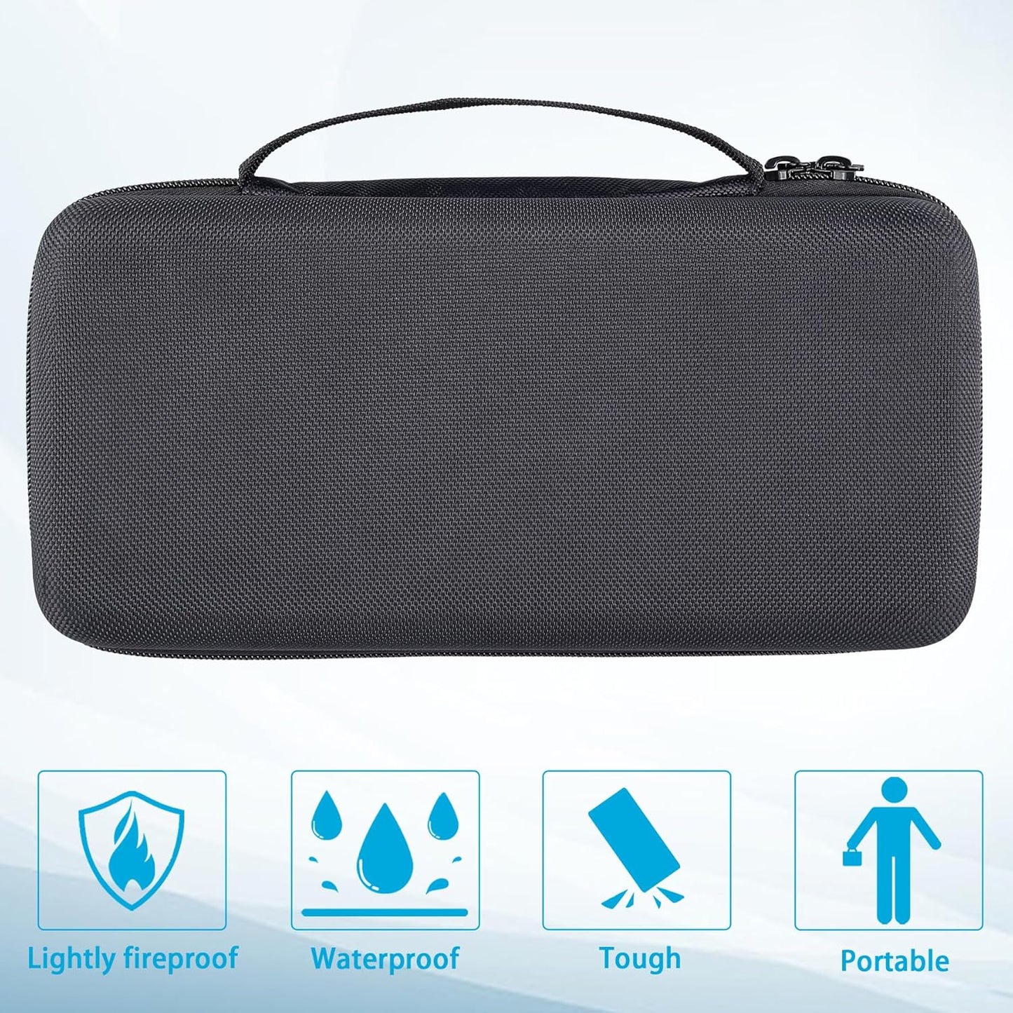 Hard Travel Case Replacement for HALO Bolt Air 58830,Case Only (Black)