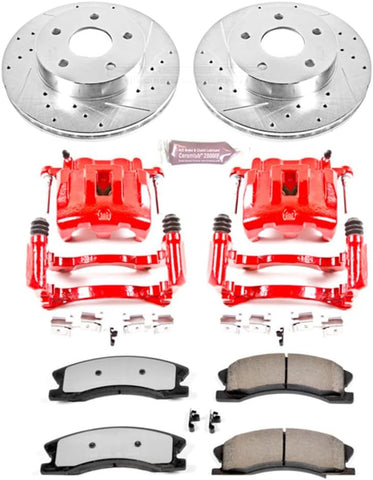 KC2149-36 Front Z36 Truck and Tow Brake Kit with Calipers for Jeep Grand Cherokee 1999-2004 [Model Specific]