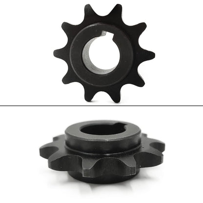 40/41/420 Chain Sprocket 10 Tooth 5/8'' Bore 3/16'' Keyway for Coleman Kt196,Hammerhead Mudhead 80T, Go Kart Sprocket 30 Series Torque Converters (With Mounting Bolt and Washer)