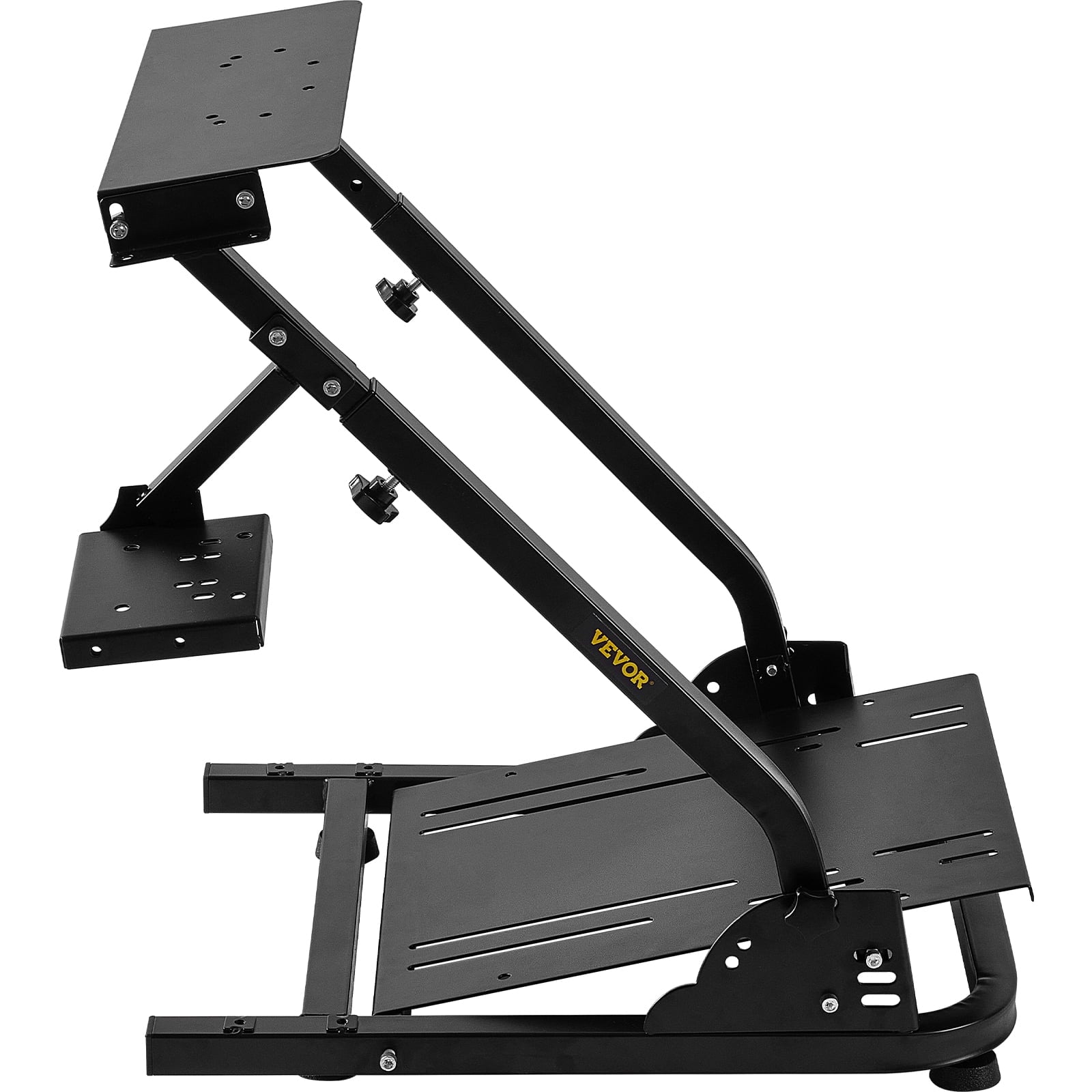 Racing Steering Wheel Adjustable Stand Racing Simulator Cockpit Fit for Mainstream Brands