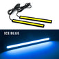Ultra Thin Bright LED Car COB Daytime Running Lights Superbright Low Cosumption Auto DRL Fog Driving Lamp 12V DRL Lamp Universal