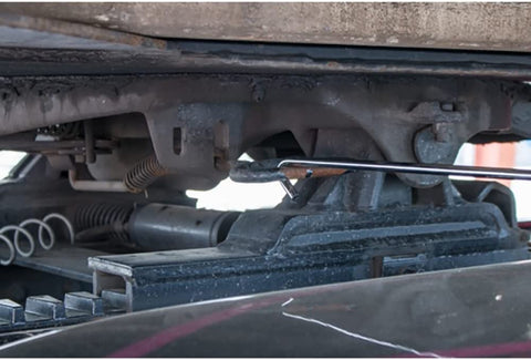 90010 31" Heavy-Duty Chrome Plated 5Th Wheel Pin Puller, Solid Steel Rod W/5In Handle, Fifth Wheel Pin Puller - J-Hook – One Unit