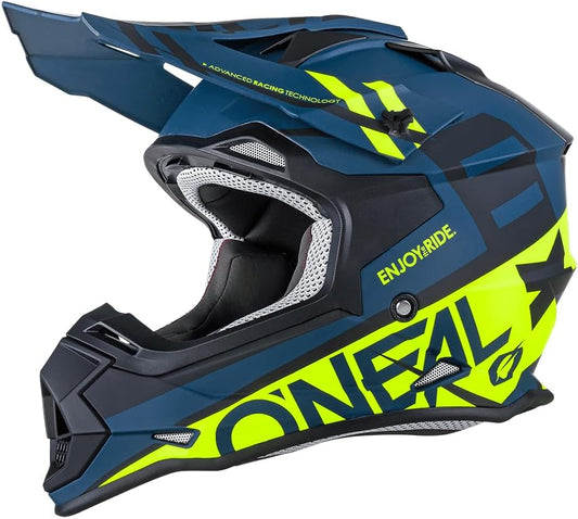 - 0200-214 2Series Adult Helmet, Spyde (Black/Hi-Vis, LG)