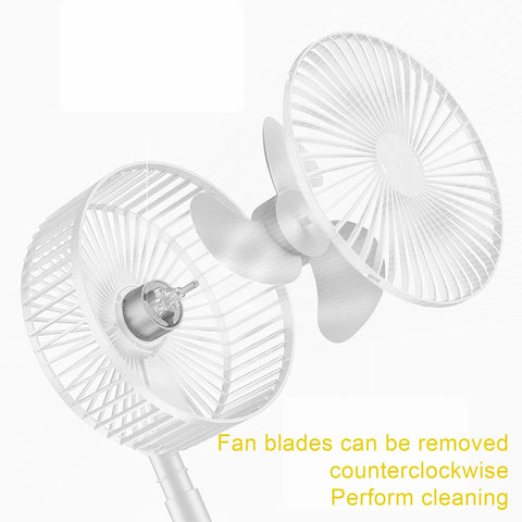 Cooling Stretchable Fan, Fan Portable, 3 Speeds Desktop Table Fan, Plug in Power Fan, Rotation Strong Wind, Quiet Personal Small Fan for Home Desktop Office, White