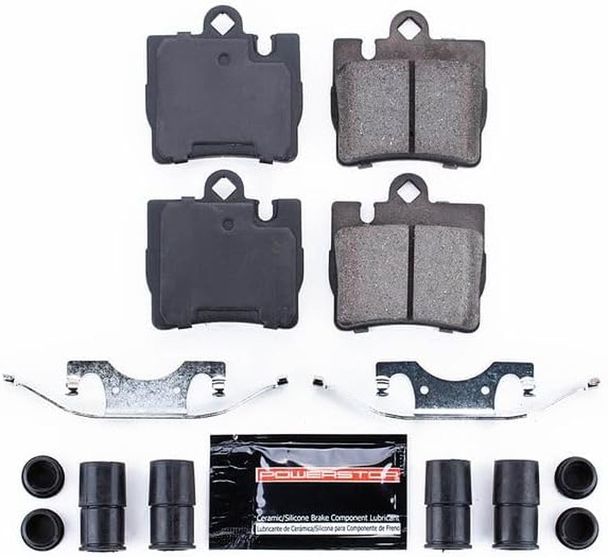 Z23-848 Rear Z23 Evolution Sport Carbon Fiber Ceramic Brake Pads with Hardware for CL500, CL55 AMG, CL600, S430, S500, S55 AMG, S600 [Model Specific]
