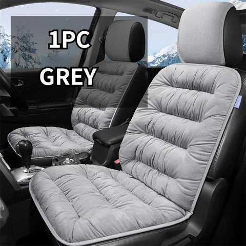 Car Seat Covers Car Front Plush Seat Cushion Comfortable Protection Pad Winter Warm Car Seat Cushion Car Accessories